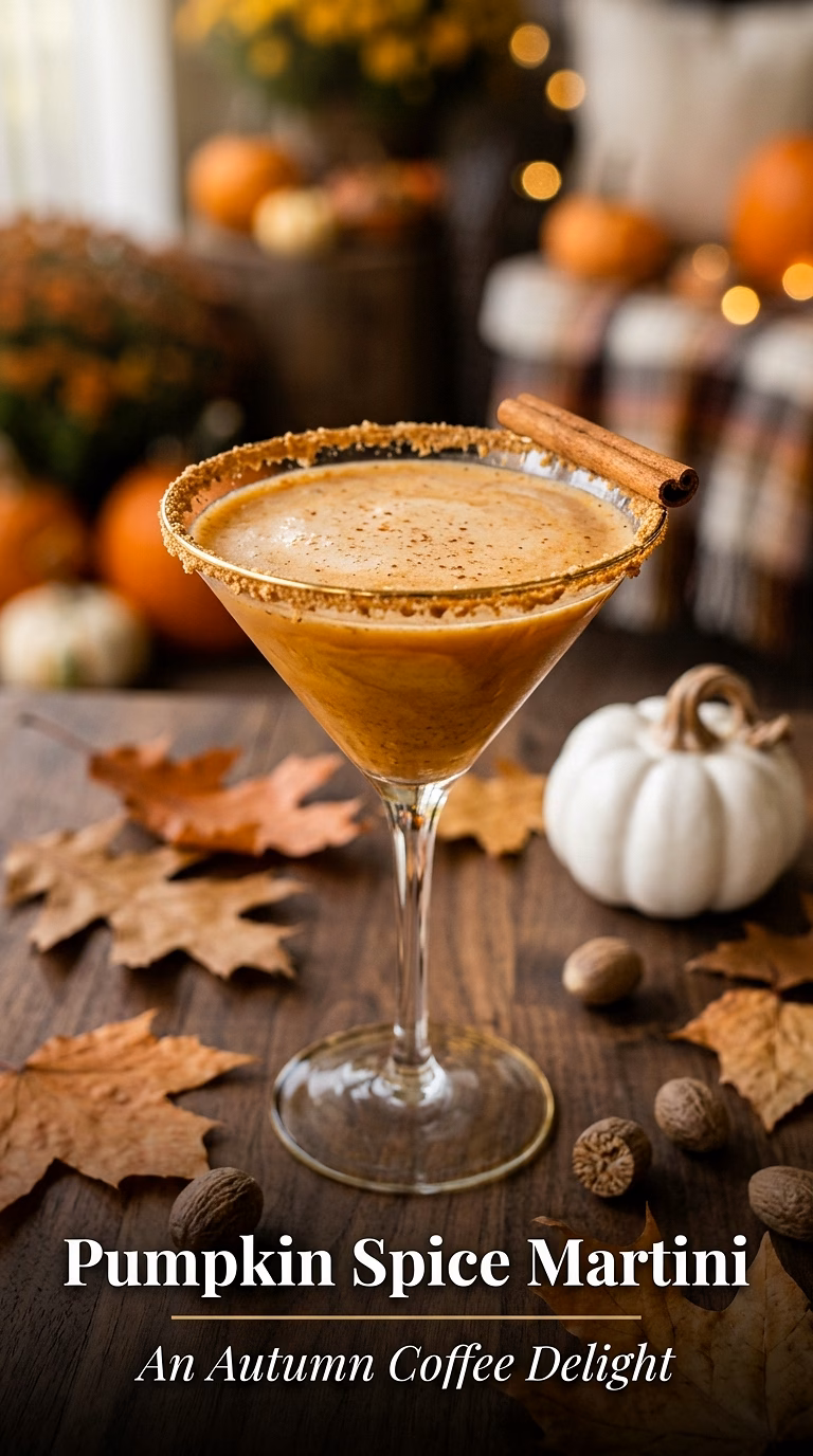 Kahlua Pumpkin Spice Martini