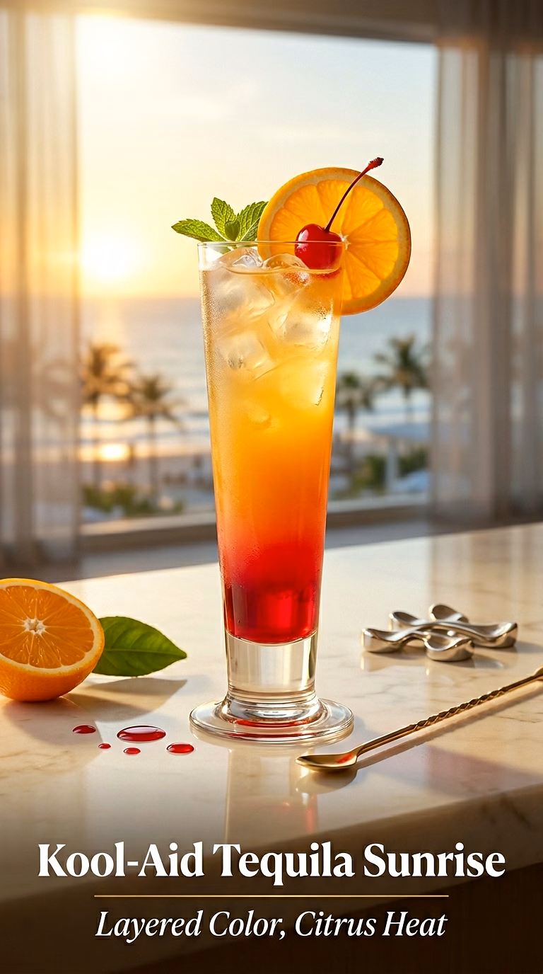 Kool-Aid Tequila Sunrise