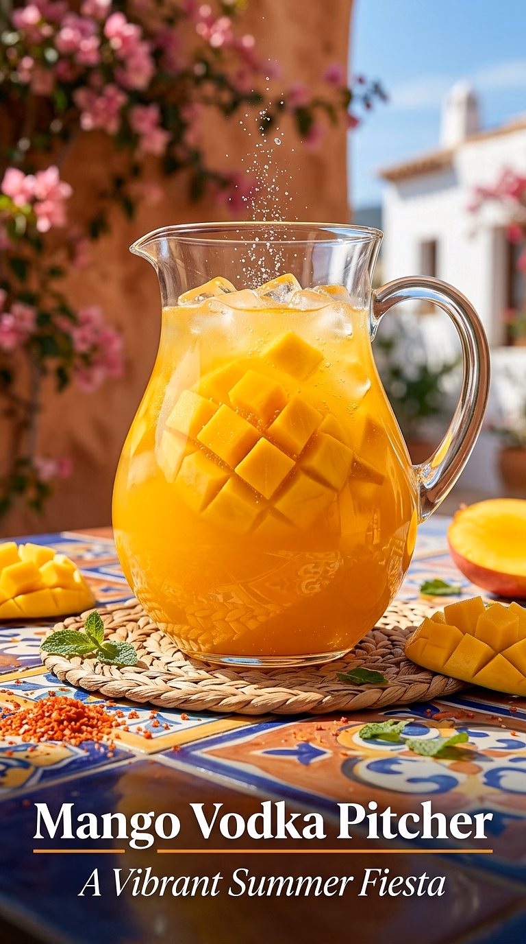Mango Vodka Pitcher