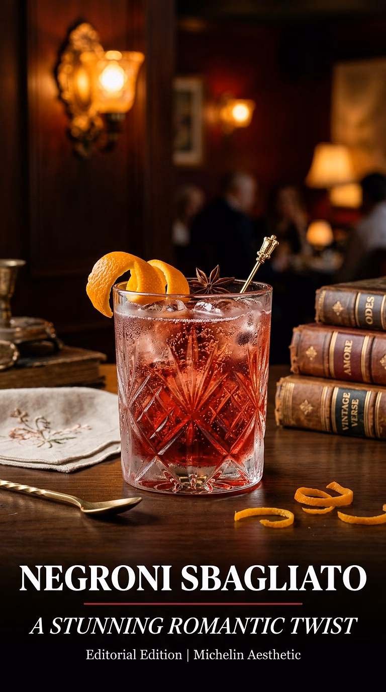 Negroni Sbagliato with Prosecco