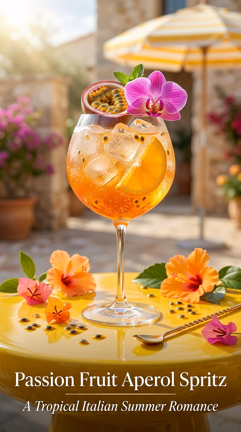 Passion Fruit Aperol Spritz