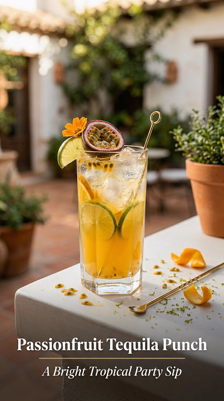Passionfruit Tequila Punch