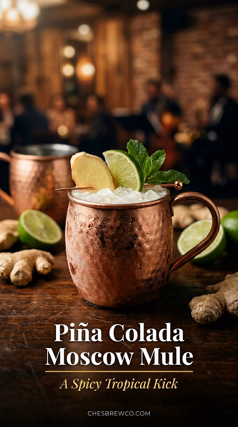Piña Colada Moscow Mule