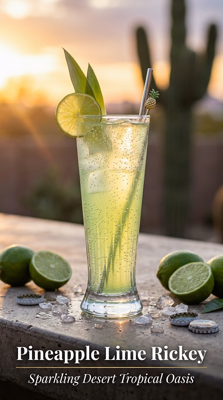 Pineapple Lime Rickey