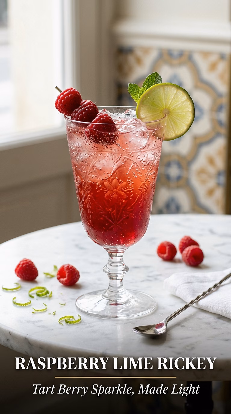 Raspberry Lime Rickey