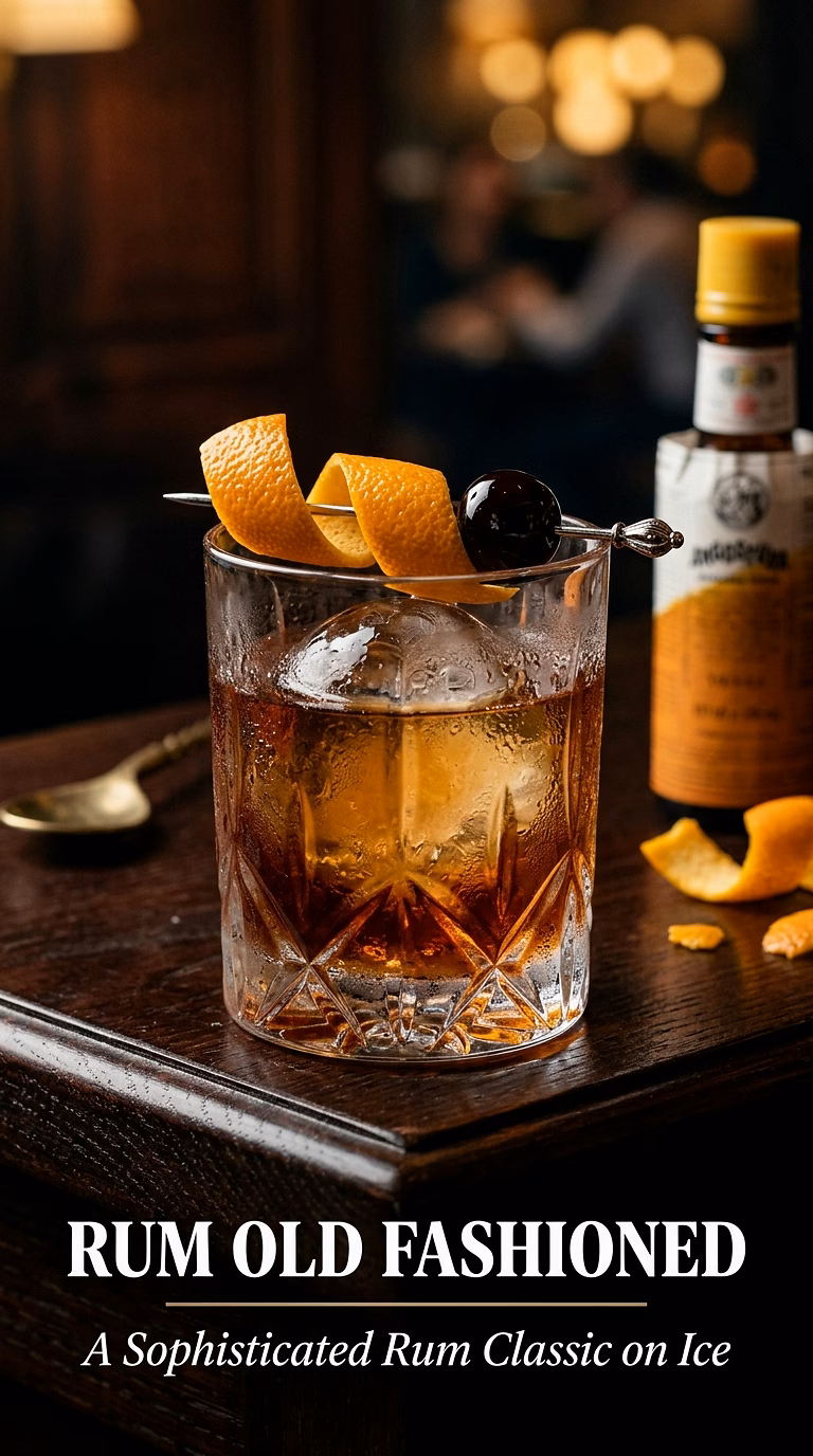 Rum Old Fashioned