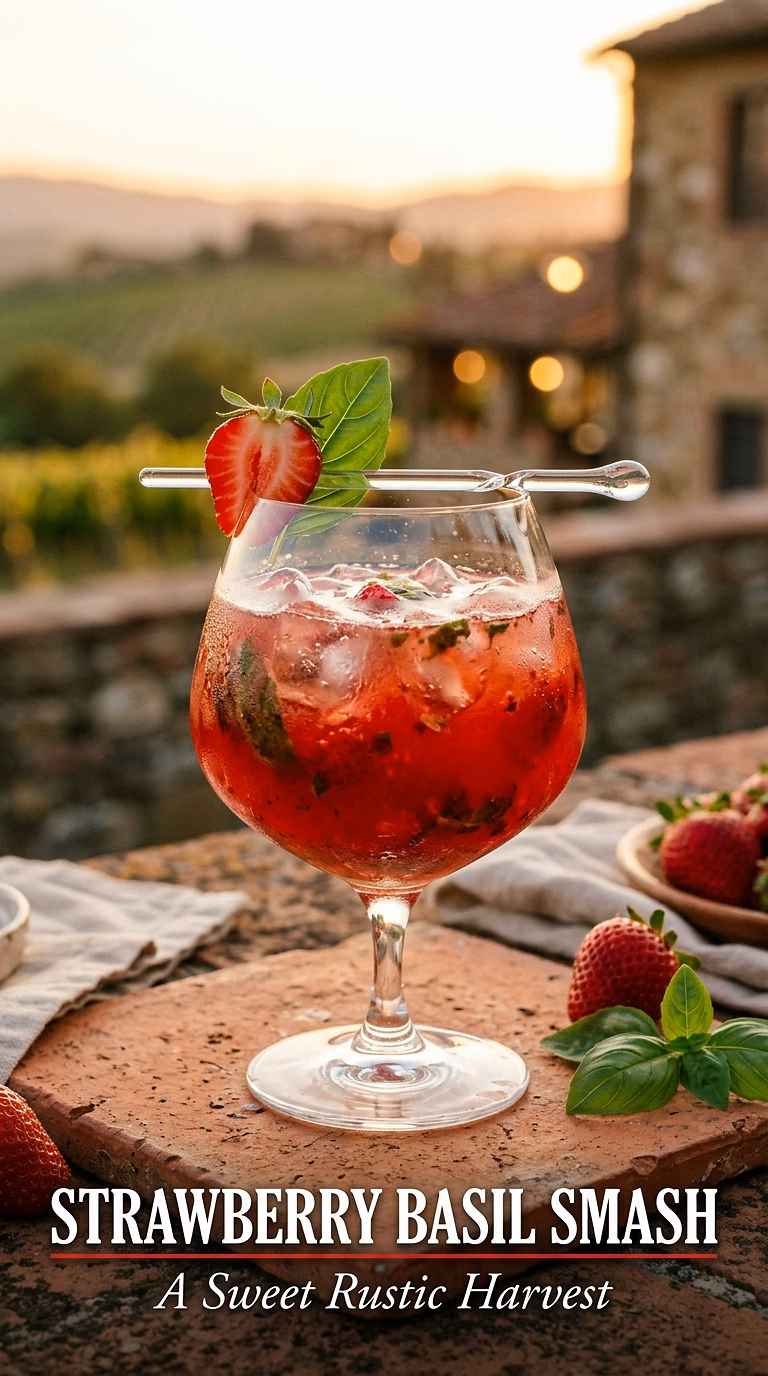 Strawberry Basil Smash