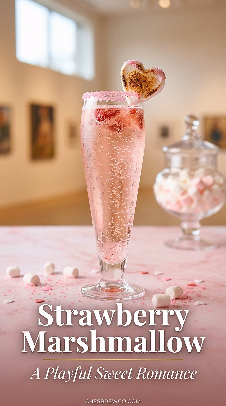 Strawberry Prosecco Marshmallow Valentine