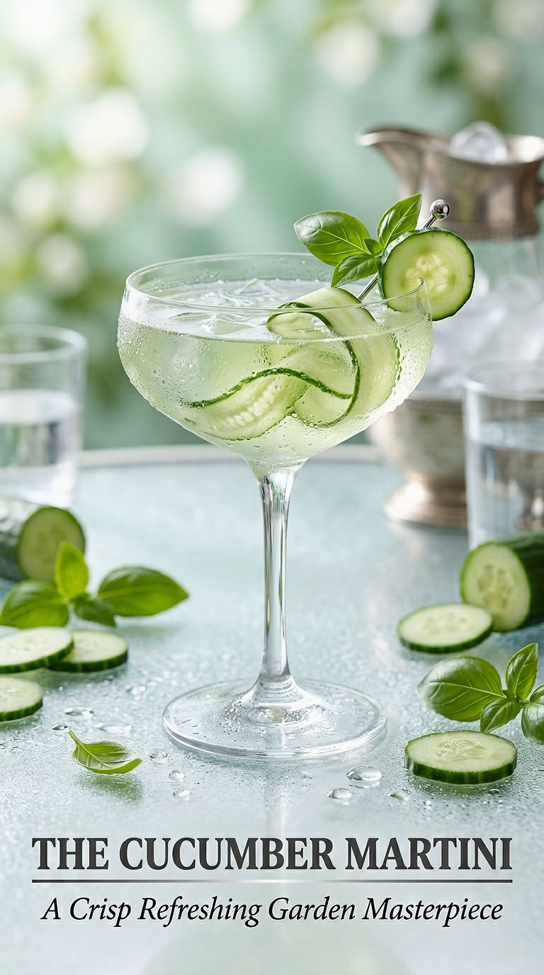 The Cucumber Martini