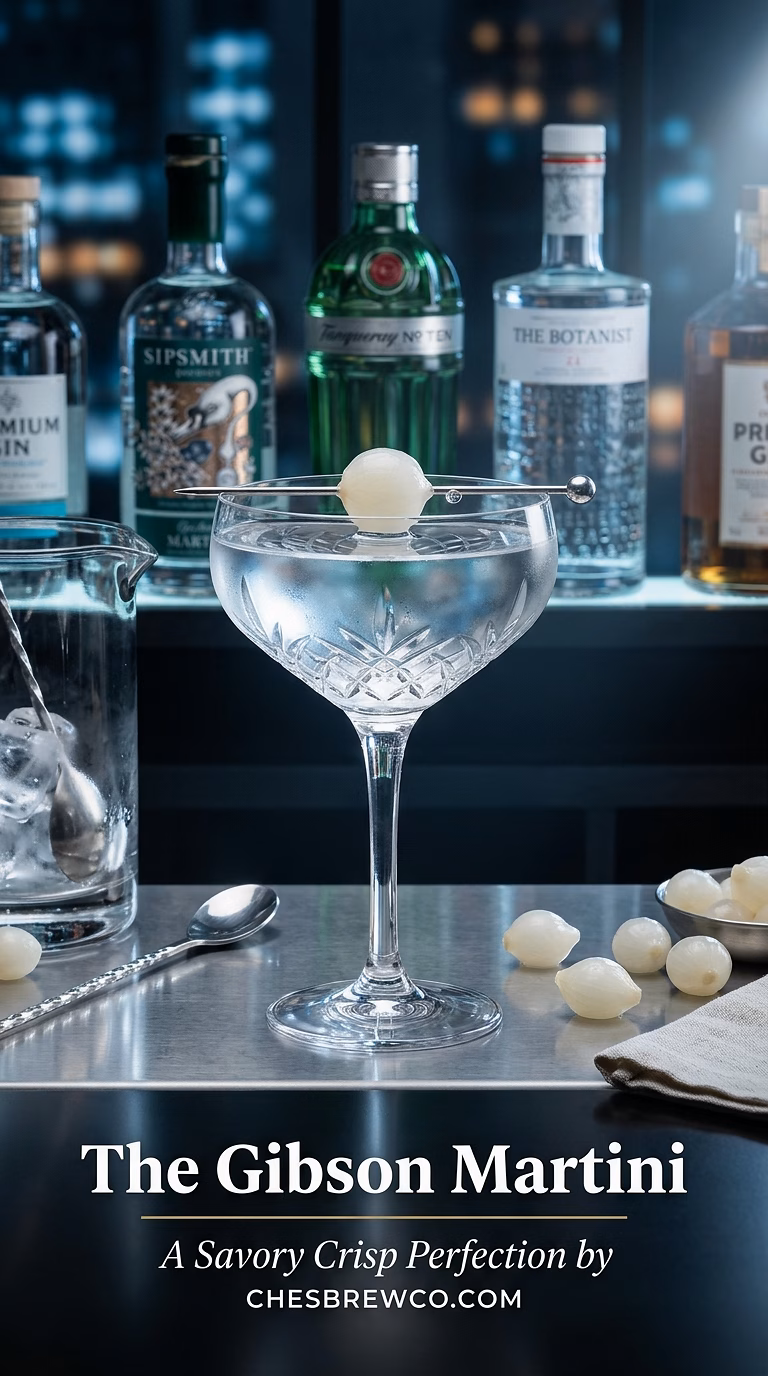 The Gibson Martini