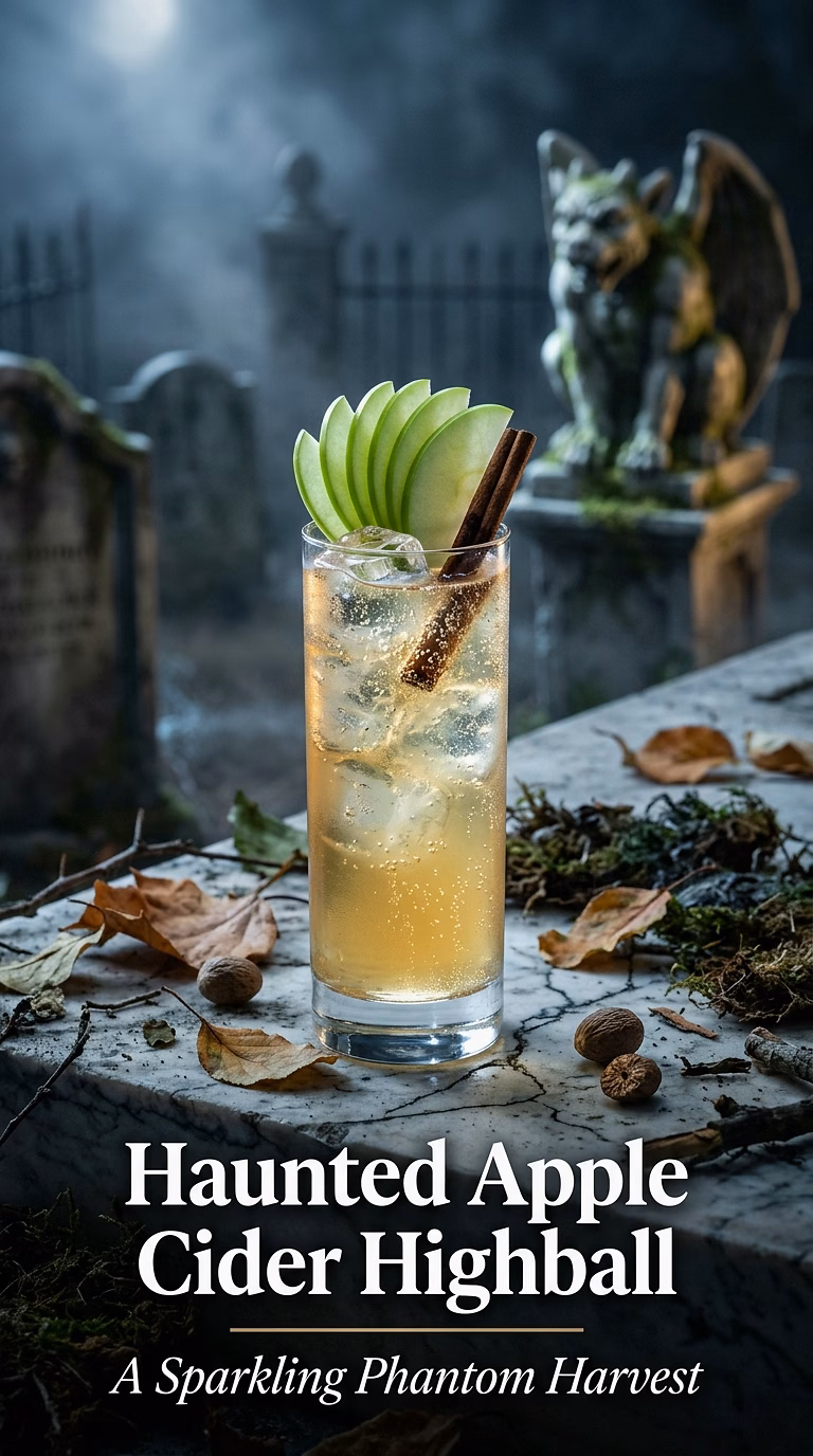 The Haunted Apple Cider Highball