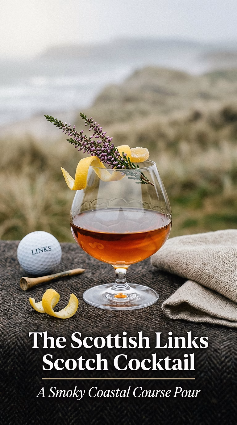 The Scottish Links Scotch Cocktail