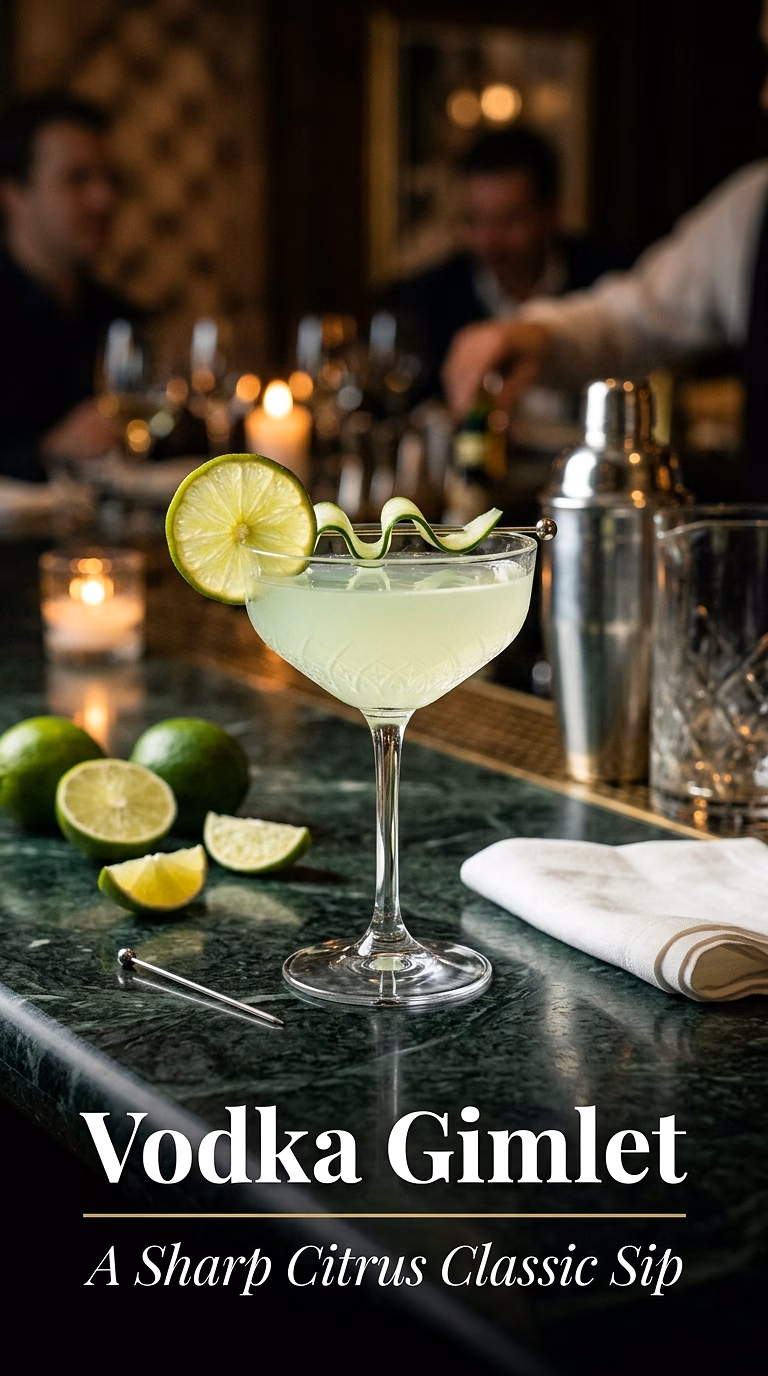 Vodka Gimlet