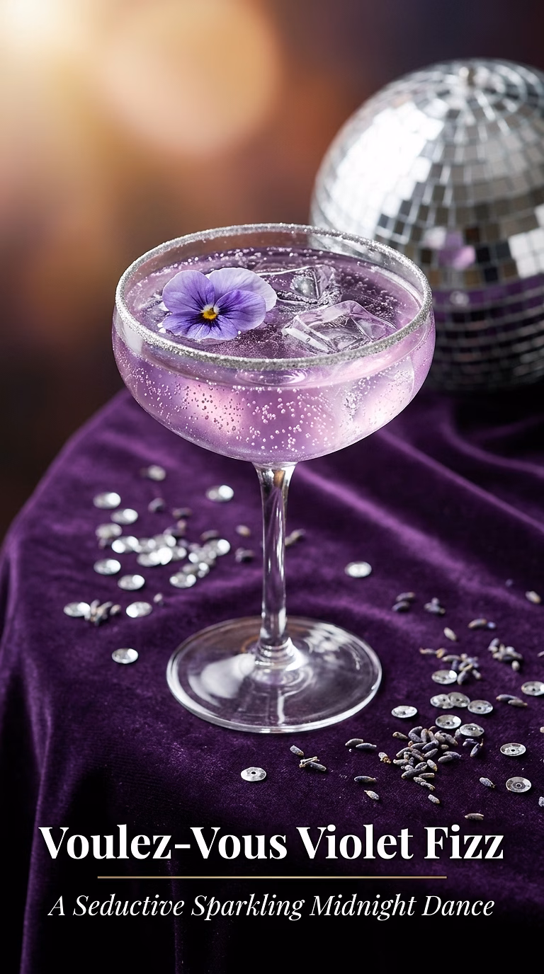 Voulez-Vous Violet Fizz