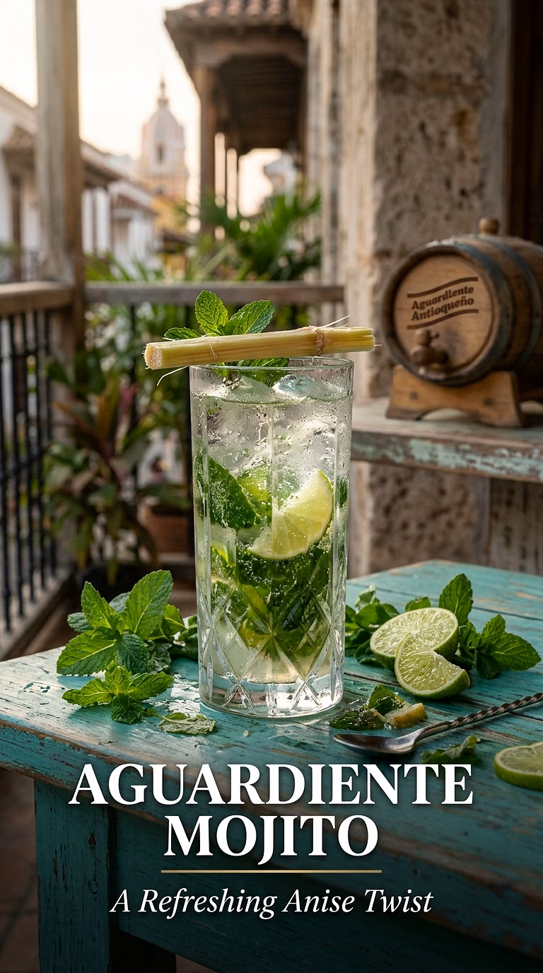Aguardiente Mojito