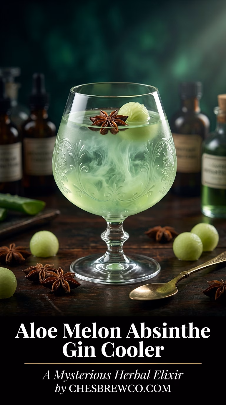 Aloe Melon Absinthe Gin Cooler