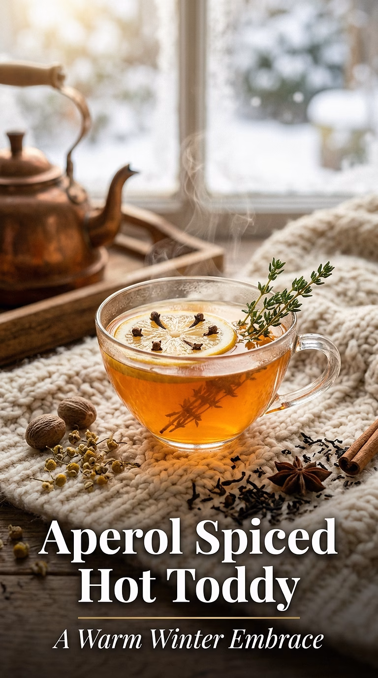 Aperol Spiced Hot Toddy