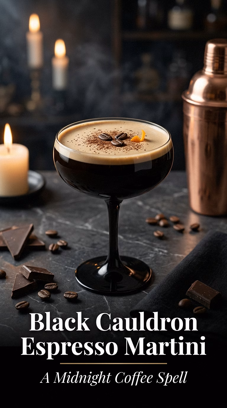 Black Cauldron Espresso Martini