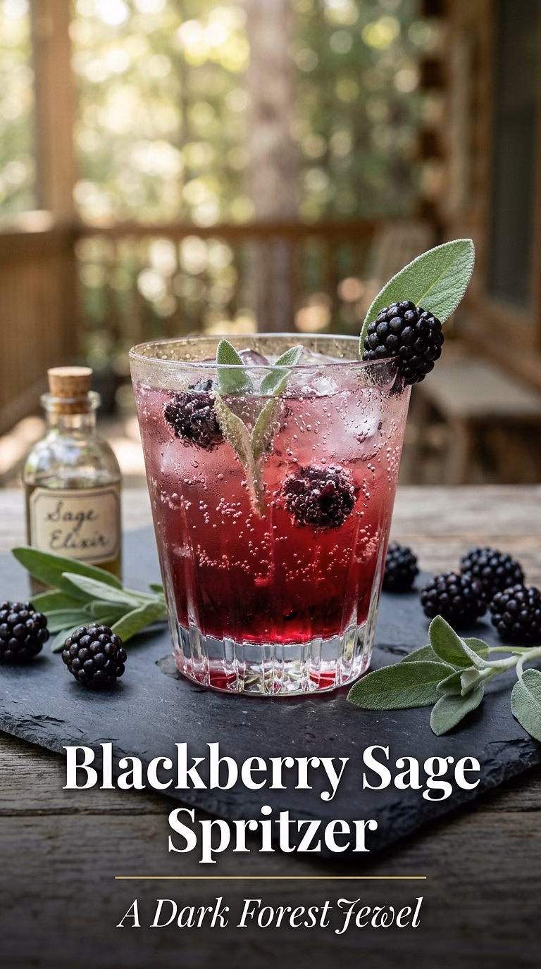 Blackberry Sage Spritzer