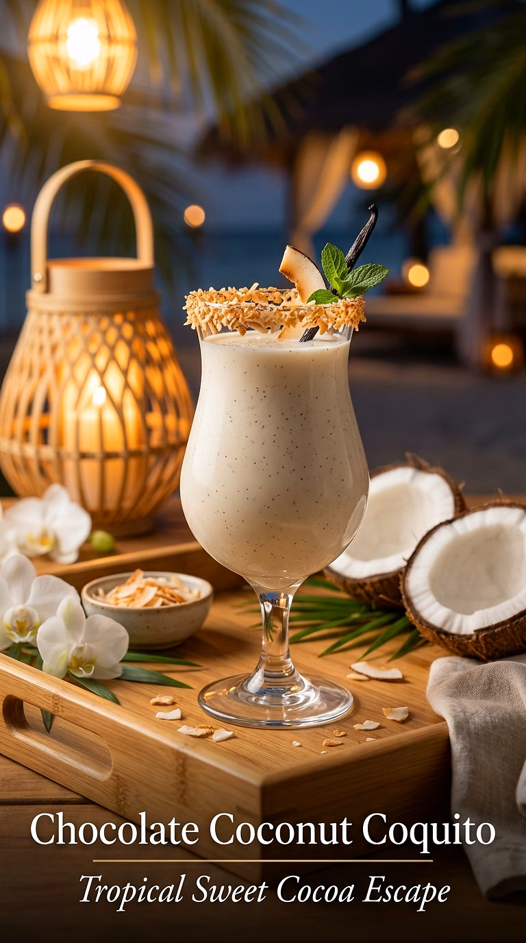 Chocolate Coconut Coquito