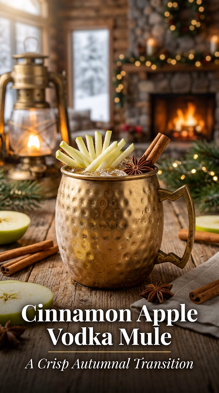Cinnamon Apple Vodka Mule