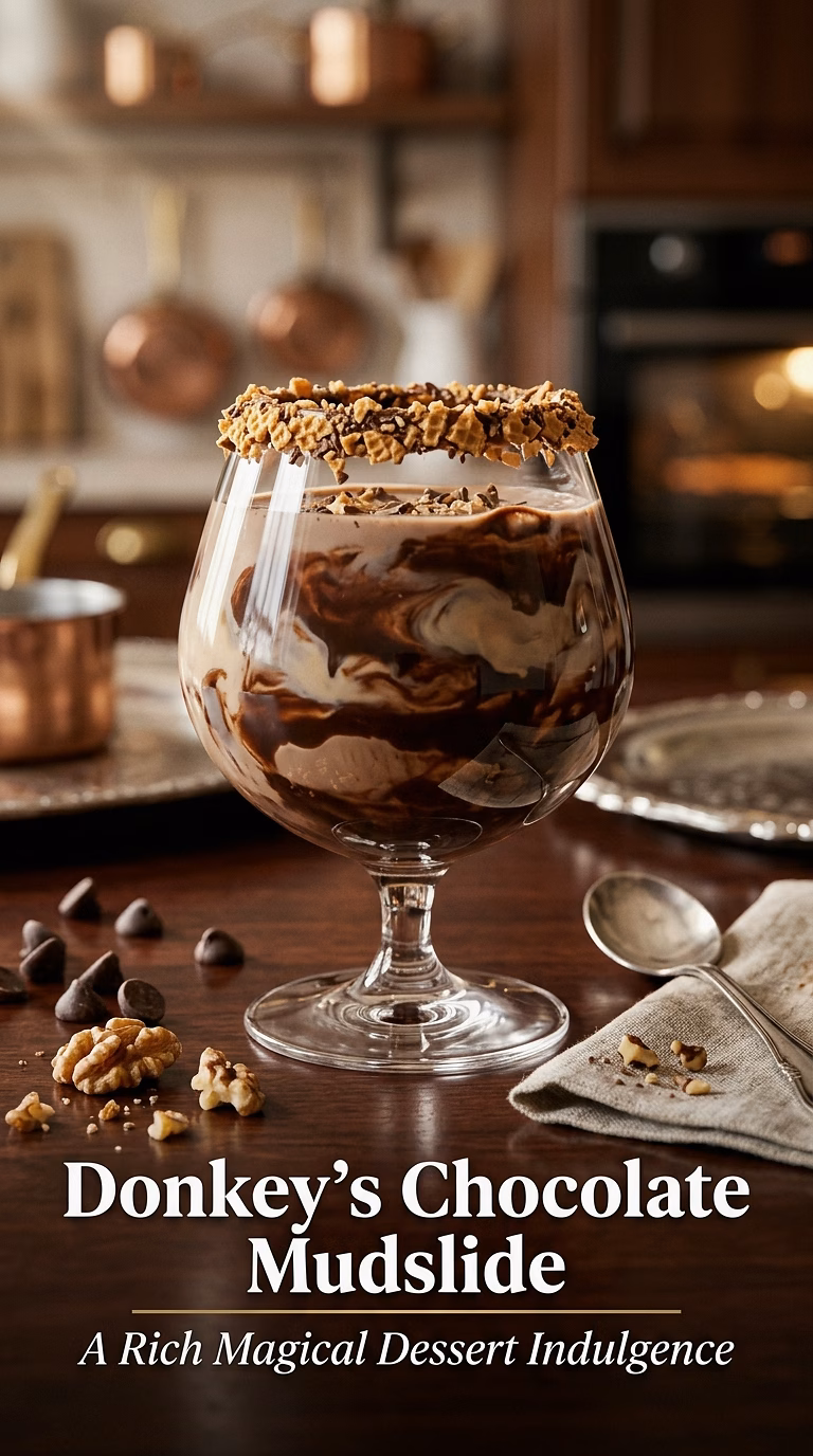 Donkey's Chocolate Mudslide (Dessert Cocktail)