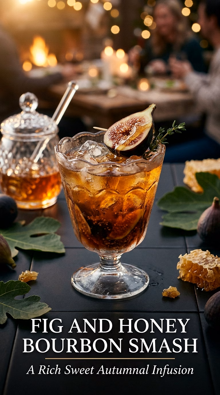 Fig and Honey Bourbon Smash