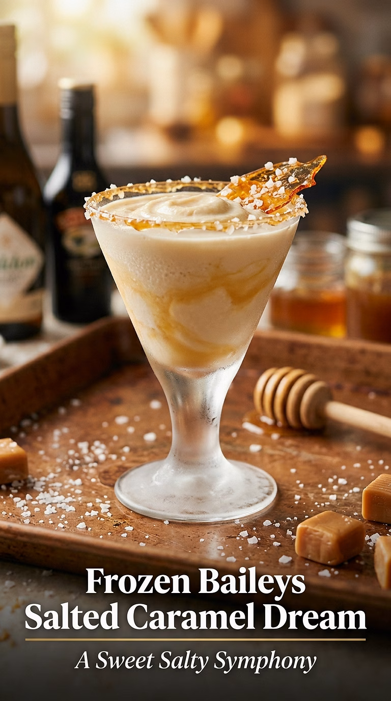 Frozen Baileys Salted Caramel Dream