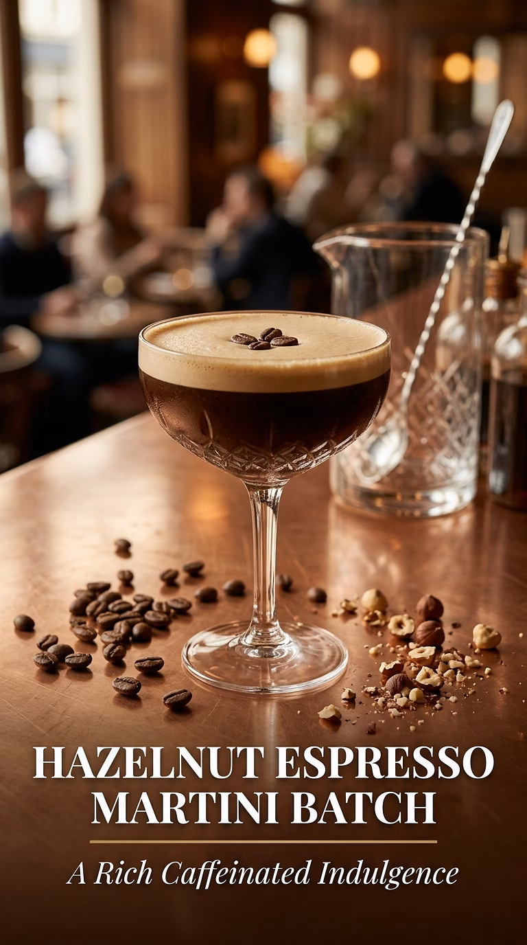 Hazelnut Espresso Martini Batch