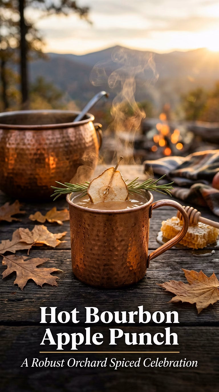 Hot Bourbon Apple Punch