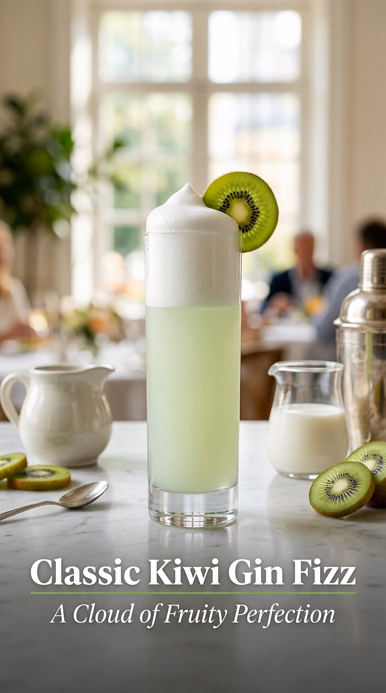 Kiwi Gin Fizz