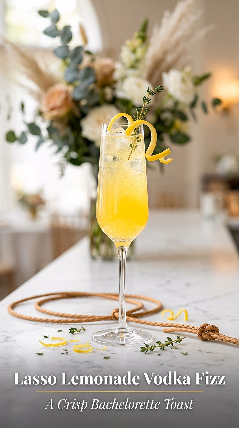 Lasso Lemonade Vodka Fizz