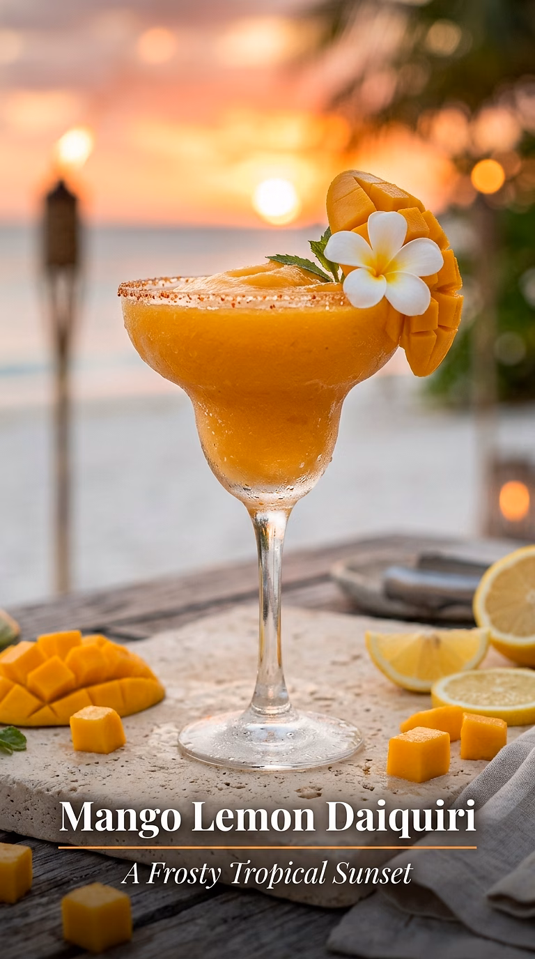 Mango Lemon Rum Daiquiri