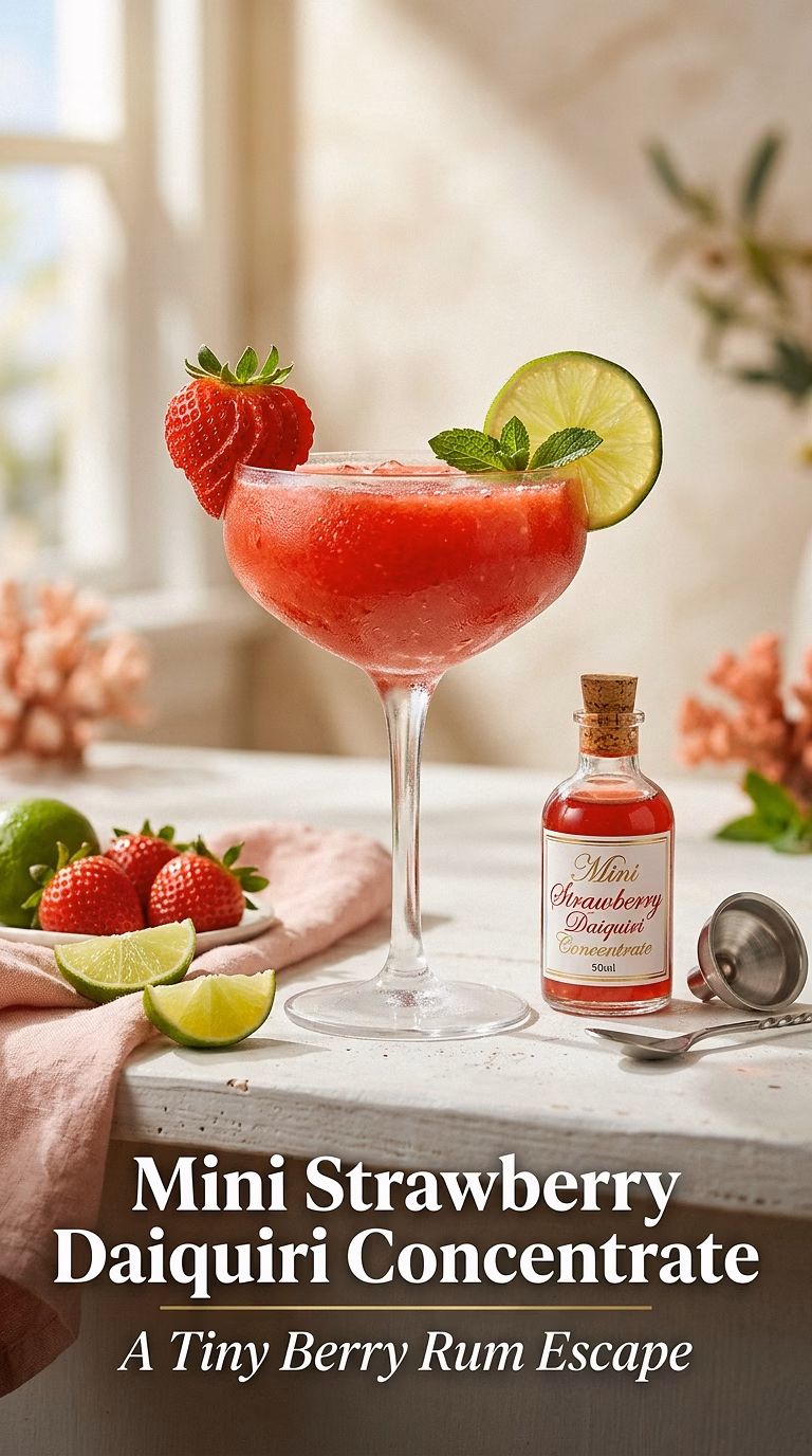 Mini Strawberry Daiquiri Concentrate
