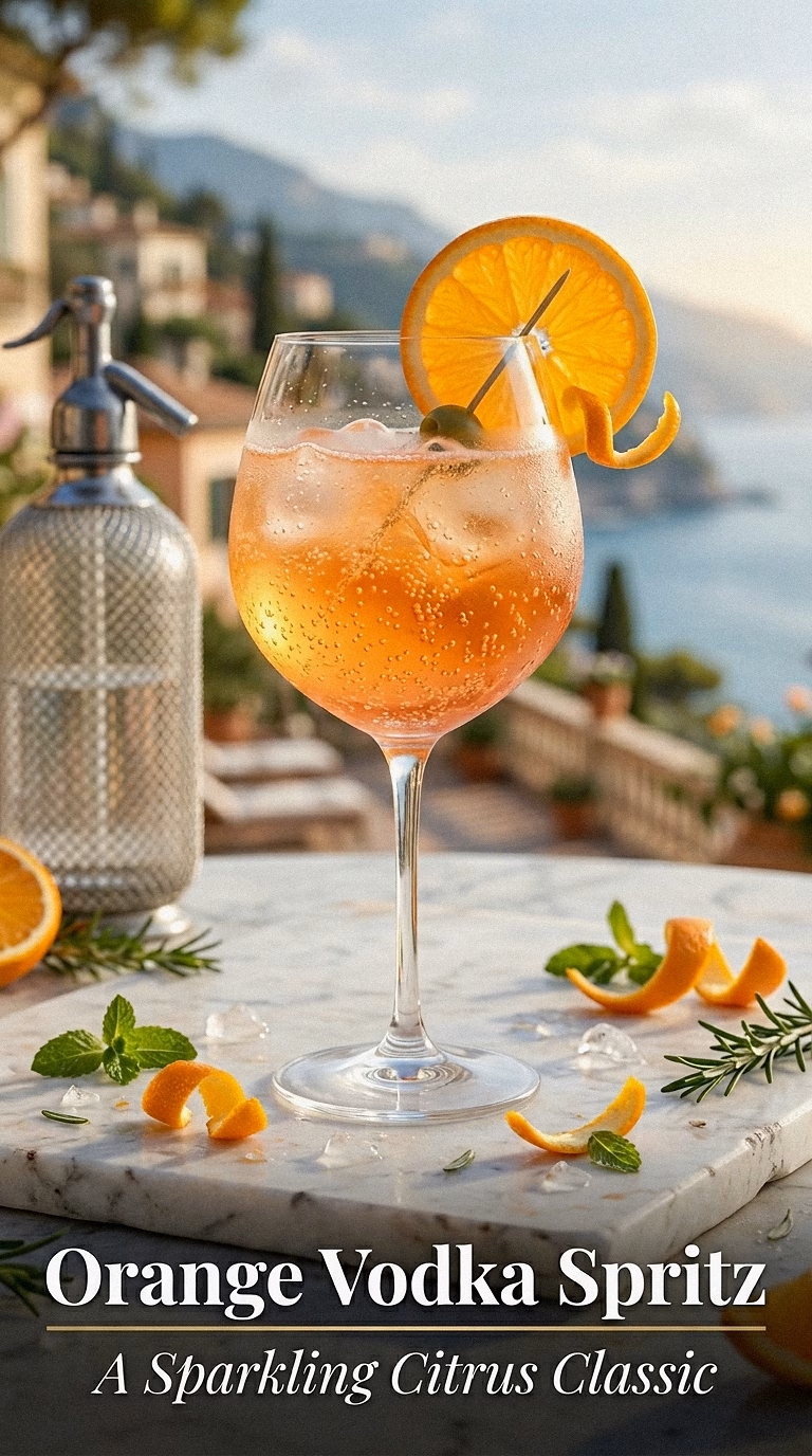 Orange Vodka Spritz
