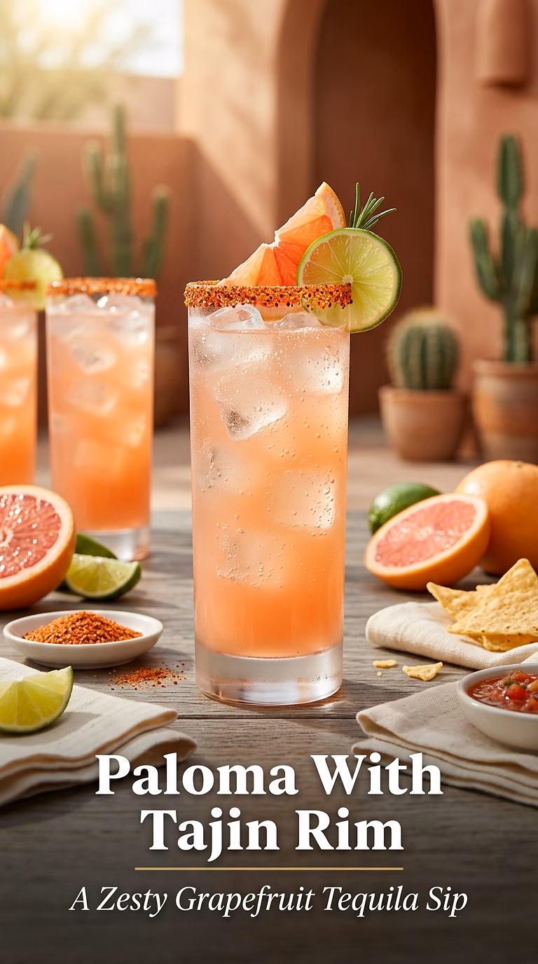 Paloma With Tajin Rim