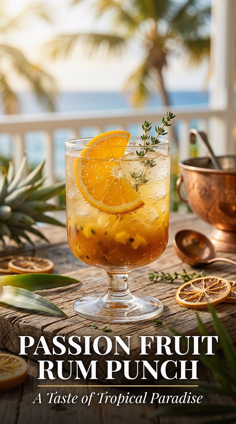 Passion Fruit Rum Punch