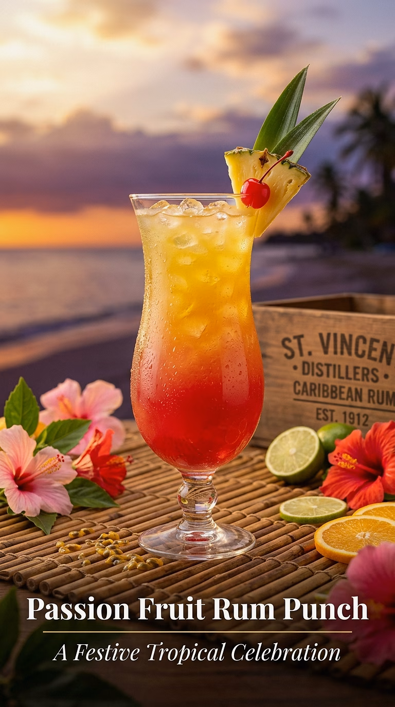 Passion Fruit Rum Punch