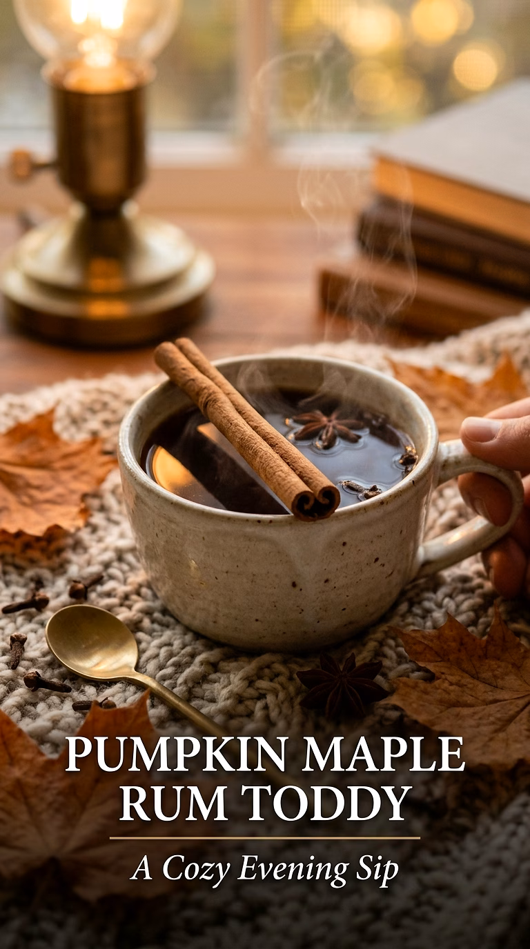Pumpkin Maple Rum Toddy