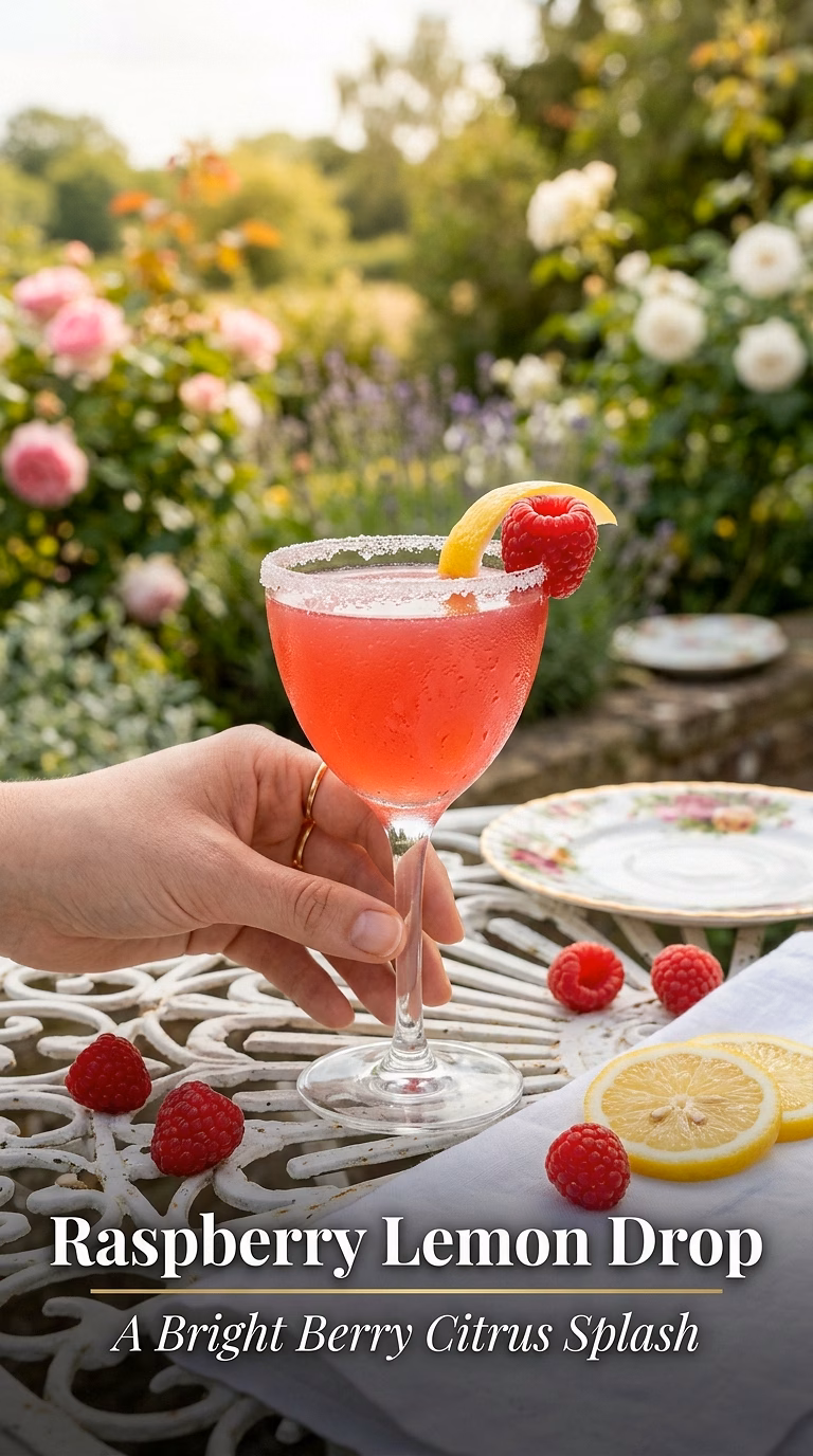Raspberry Lemon Drop
