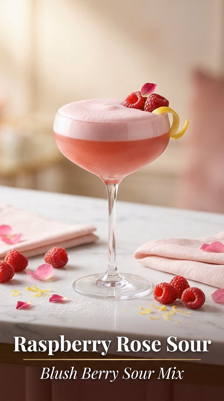 Raspberry Rose Sour