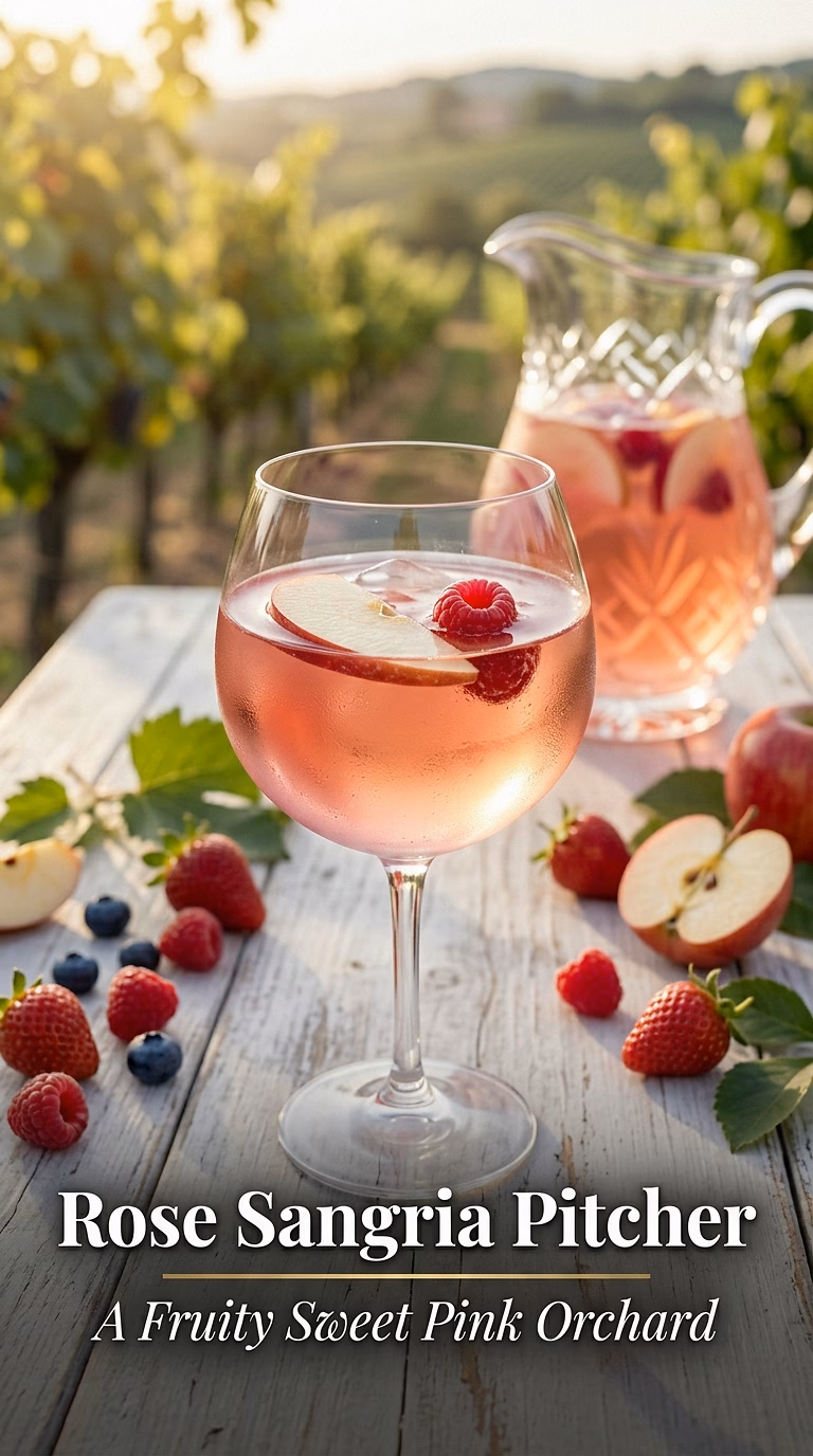 Rose Sangria Pitcher