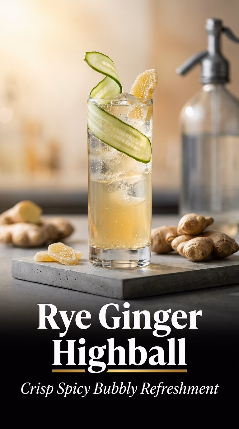 Rye Ginger Highball