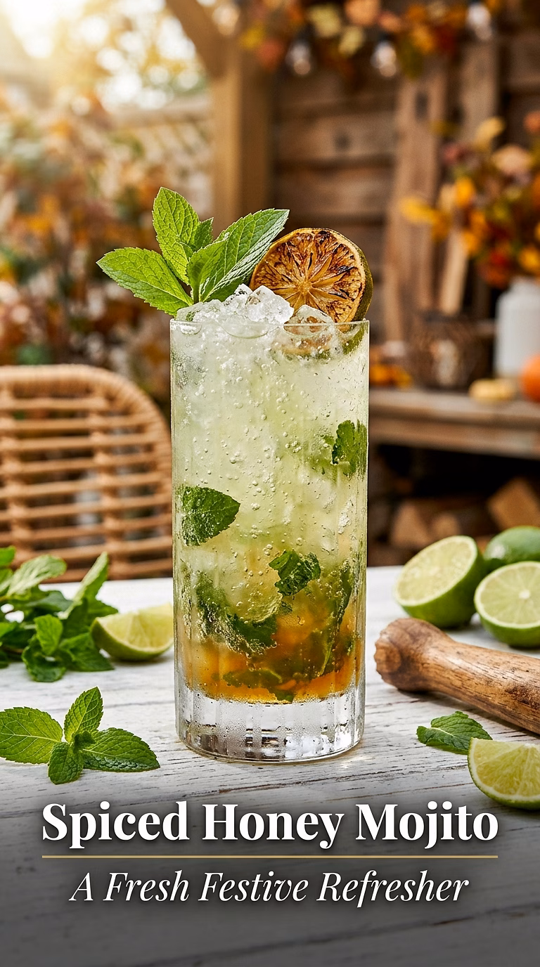 Spiced Honey Mojito