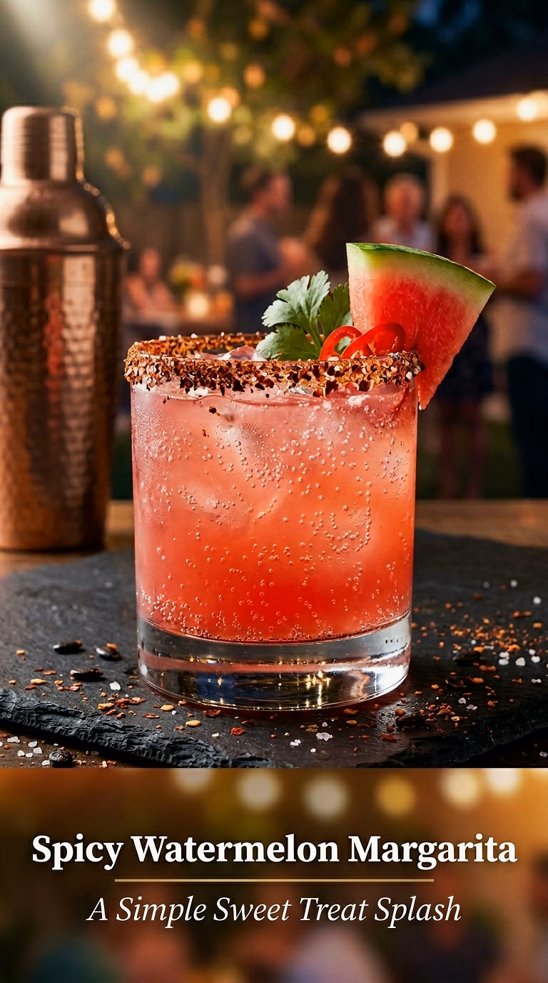 Spicy Watermelon Margarita