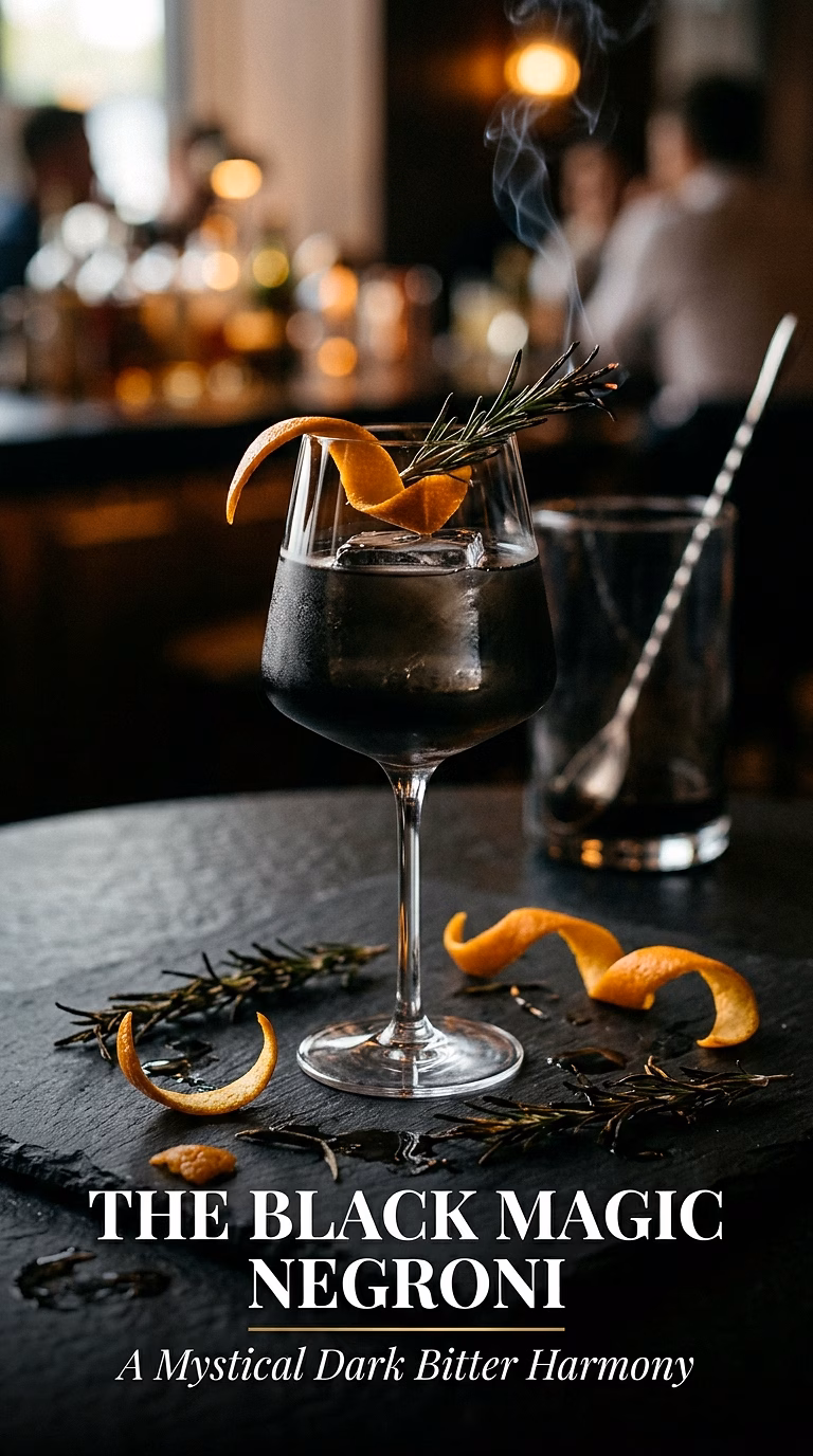 The Black Magic Negroni