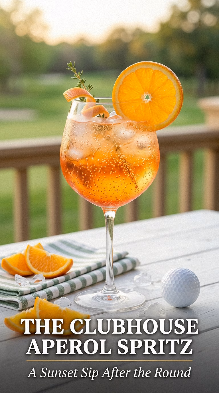 The Clubhouse Aperol Spritz