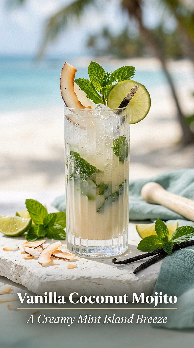 Vanilla Coconut Mojito