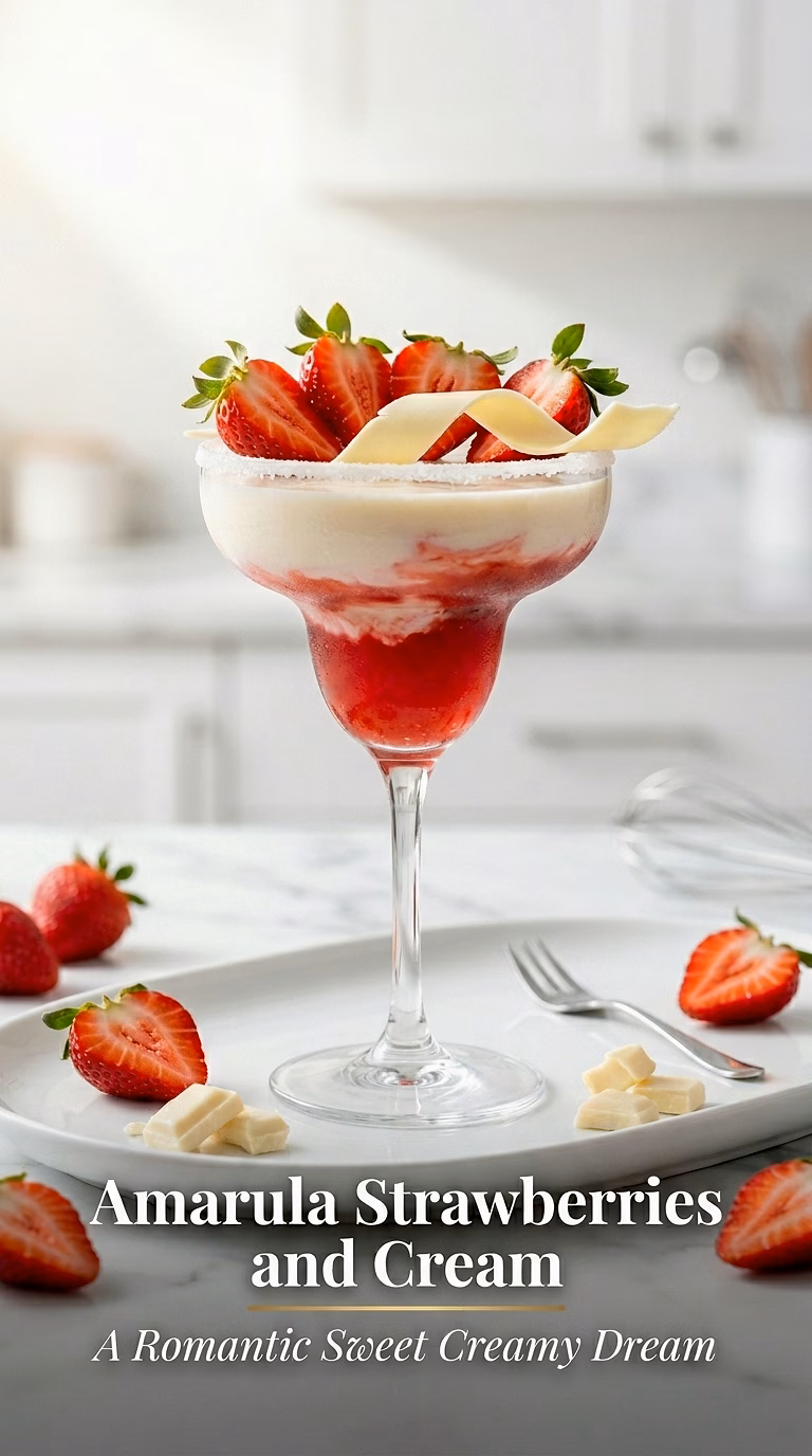 Amarula Strawberries and Cream