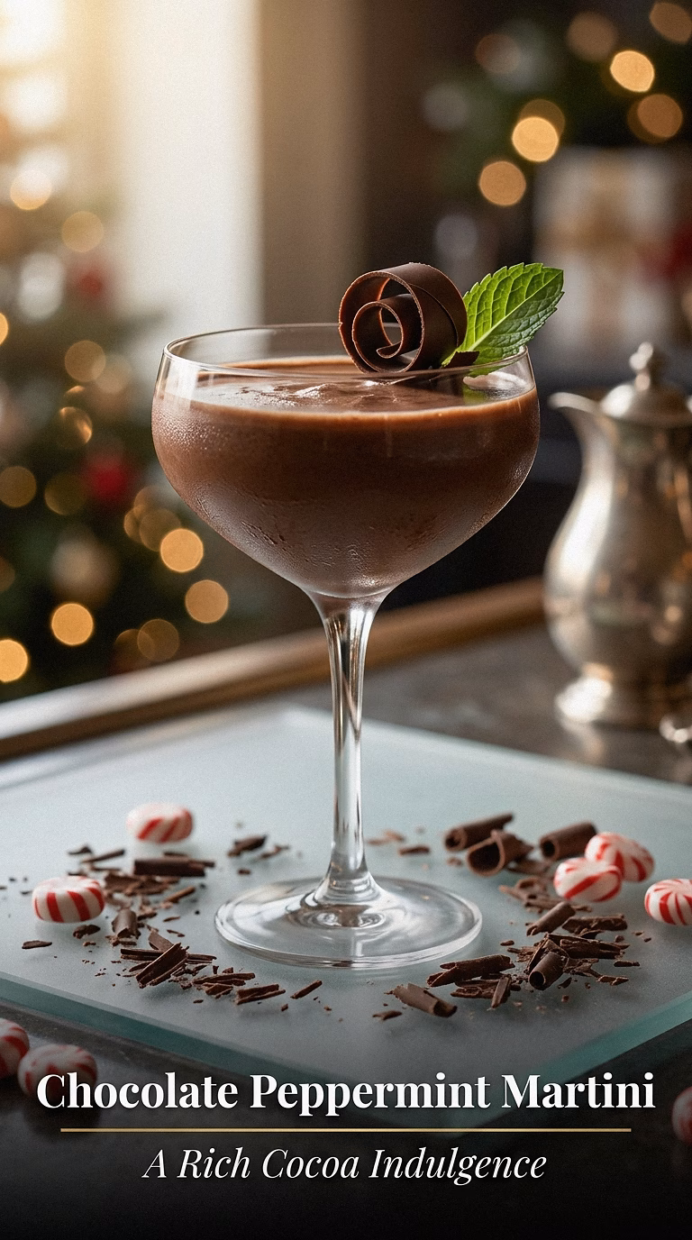 Chocolate Peppermint Martini